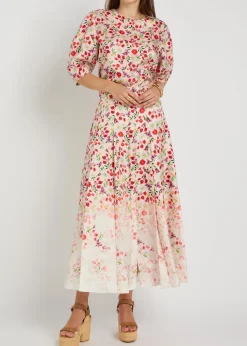 Edify floral-print silk shirt