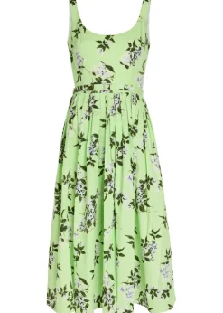 Eglantine floral-print midi dress