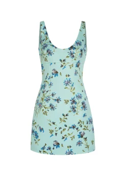 Einna floral-print faille mini dress