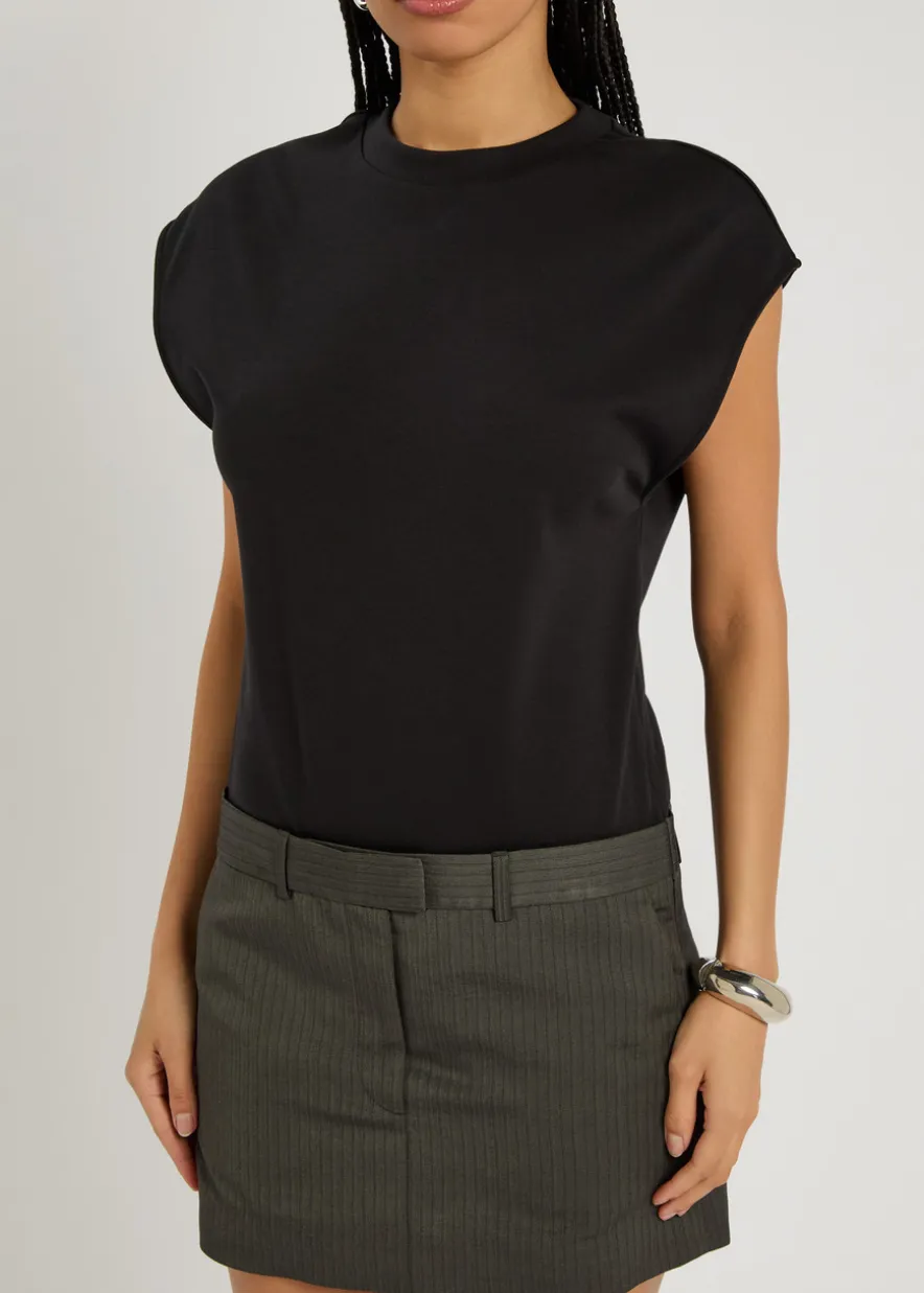 Elara layered cotton mini dress