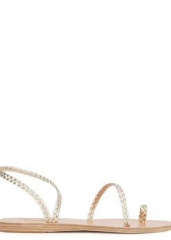 Eleftheria braided leather sandals