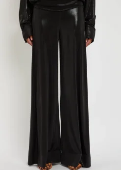 Elephant pearlescent stretch-jersey trousers