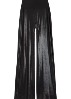 Elephant pearlescent stretch-jersey trousers