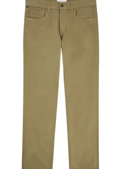 Elijah straight-leg stretch-twill trousers