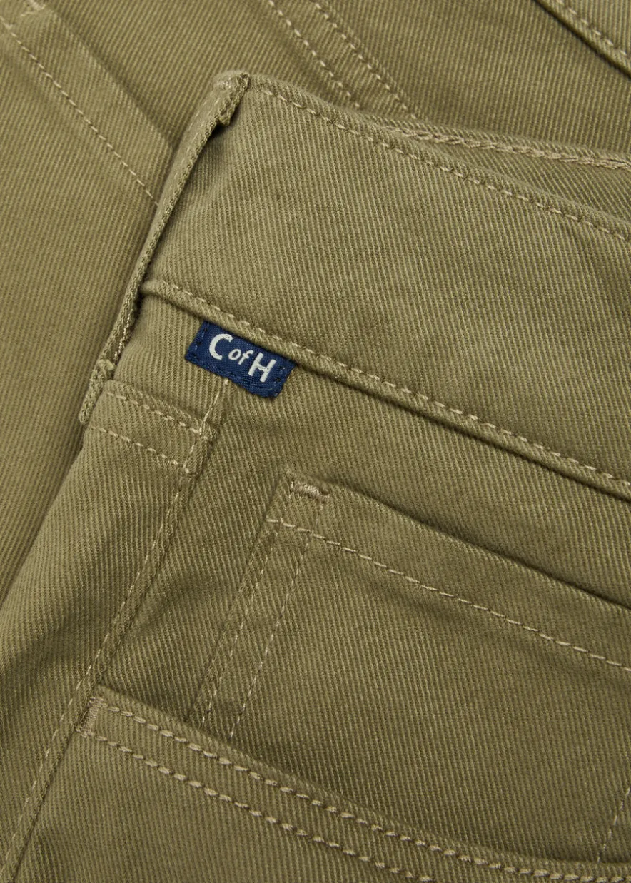 Elijah straight-leg stretch-twill trousers