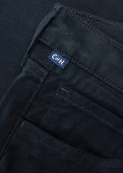 Elijah straight-leg stretch-twill trousers