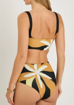 Elisa floral-print bikini briefs