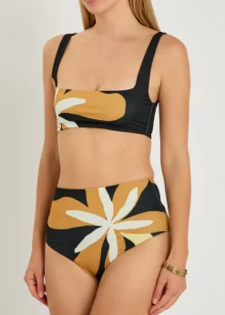 Elisa floral-print bikini briefs