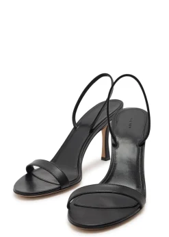 Ella 85 leather slingback sandals