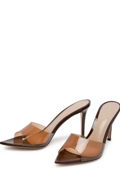 Elle 85 patent leather mules