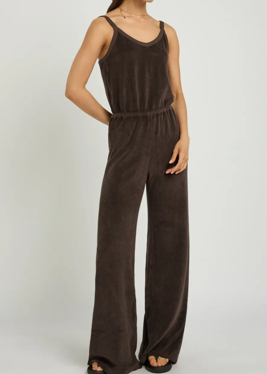 Elma terry jumpsuit