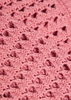 Eloise open-knit cotton sweatshirt