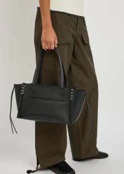 Elongated Loafer leather tote bag