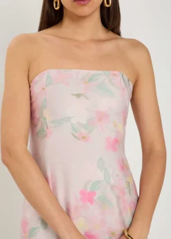 Elora floral-print woven maxi dress