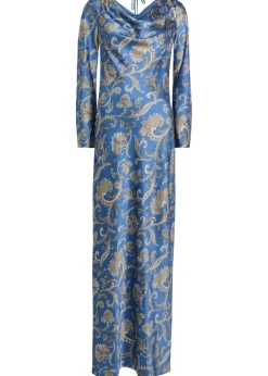 Ember paisley-print silk-blend maxi dress