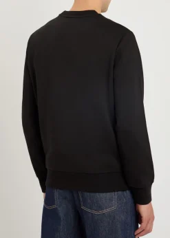 Embossed-logo cotton sweatshirt