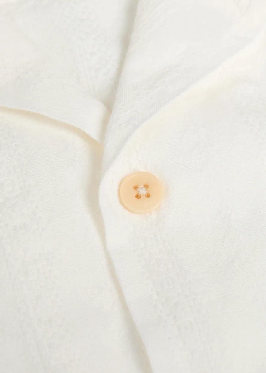 Embroidered cotton shirt