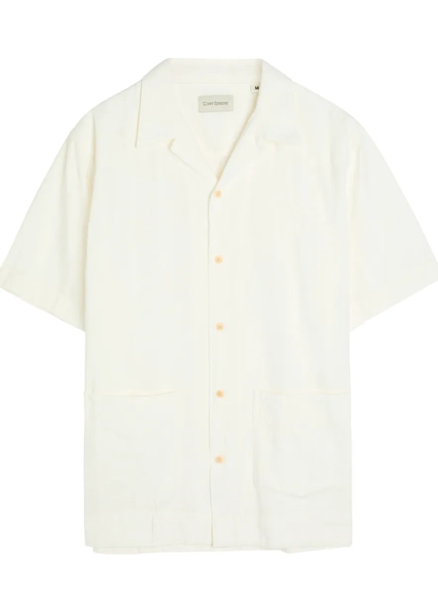 Embroidered cotton shirt