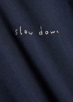 Embroidered cotton T-shirt