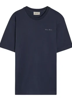 Embroidered cotton T-shirt