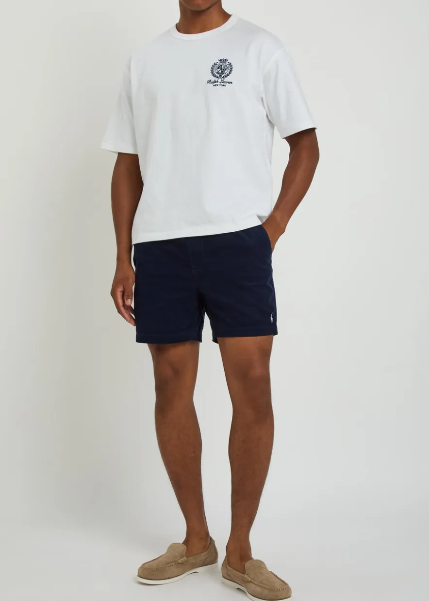 Embroidered cotton T-shirt