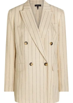 Emile pinstriped double-breasted blazer
