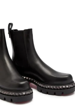 Emilia Pyraclou embellished leather Chelsea boots