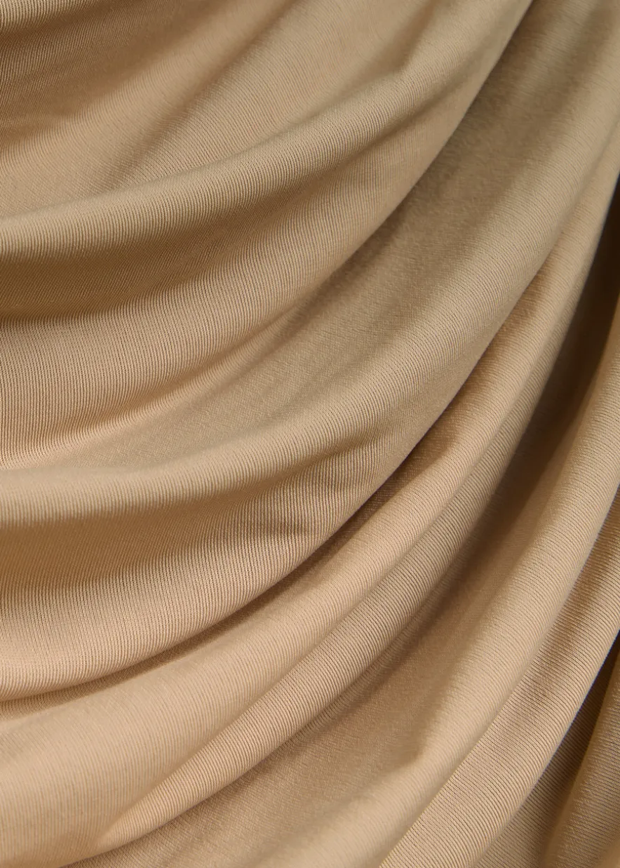Emina ruched stretch-jersey maxi dress
