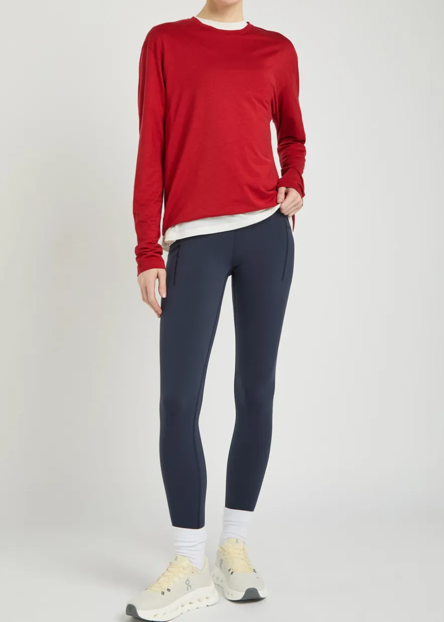 Emma stretch-jersey leggings