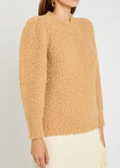 Emma textured alpaca-blend jumper