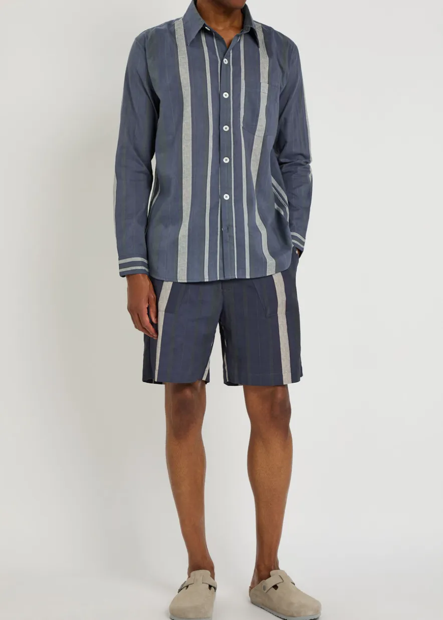 Enamorados striped cotton shirt