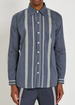 Enamorados striped cotton shirt