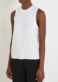 Energy stretch-jersey tank top