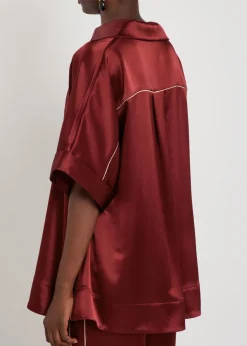 Enira satin top
