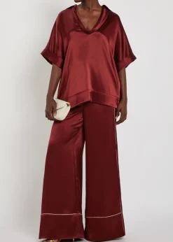 Enira satin top