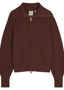 Enrico ribbed knit cardigan