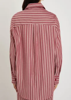 En Vau striped cotton shirt
