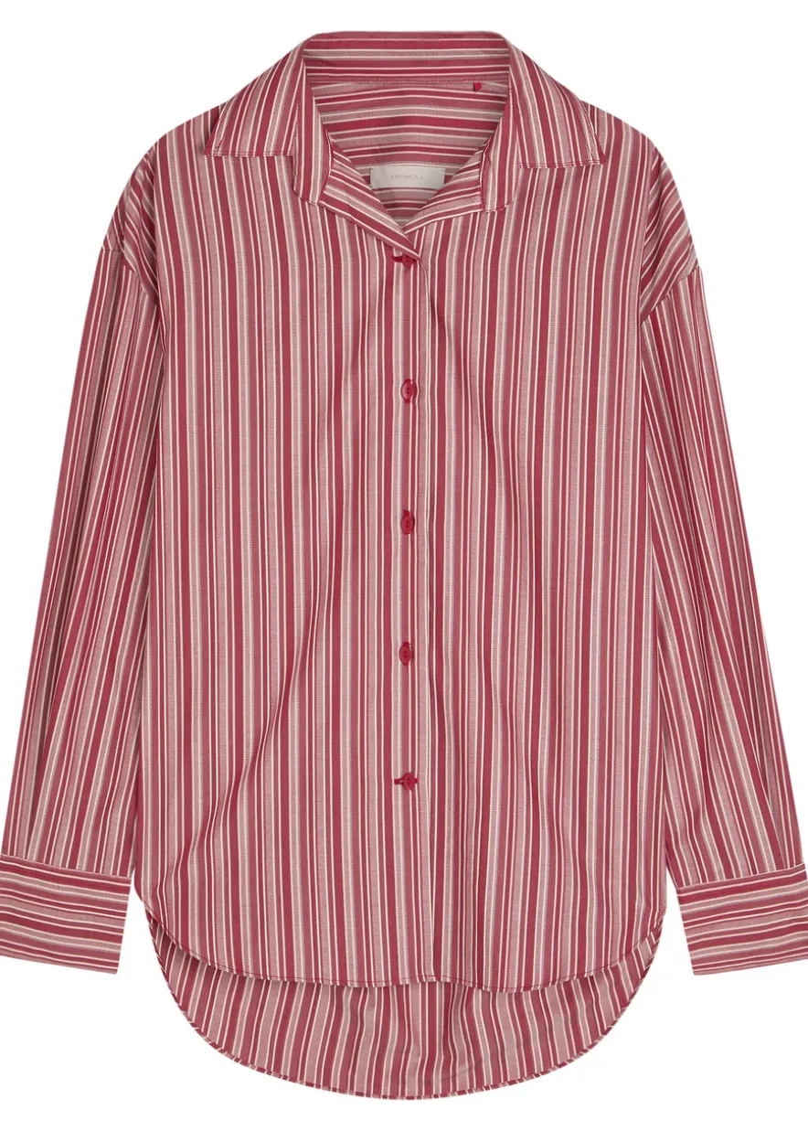 En Vau striped cotton shirt