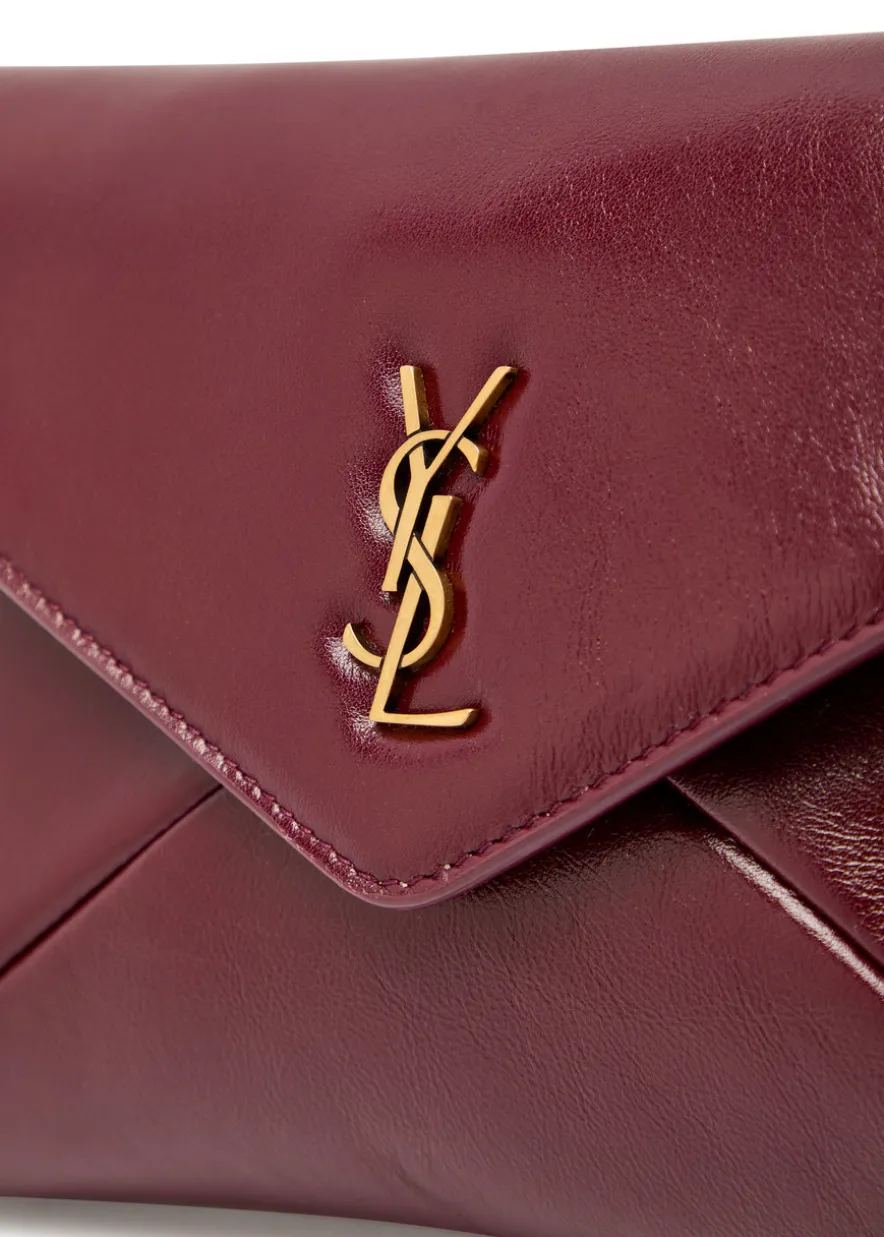 Envelope leather wallet-on-chain