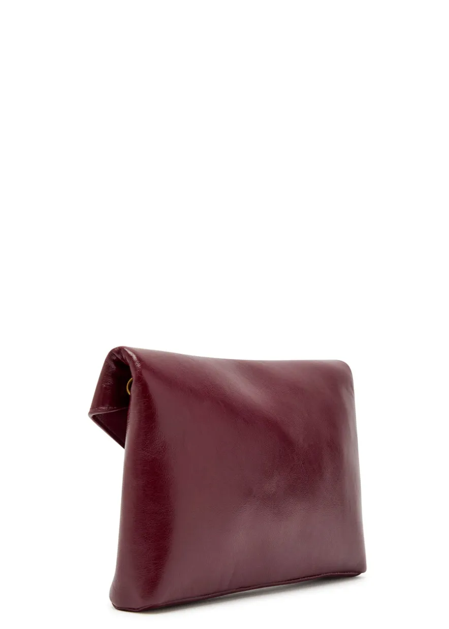 Envelope leather wallet-on-chain
