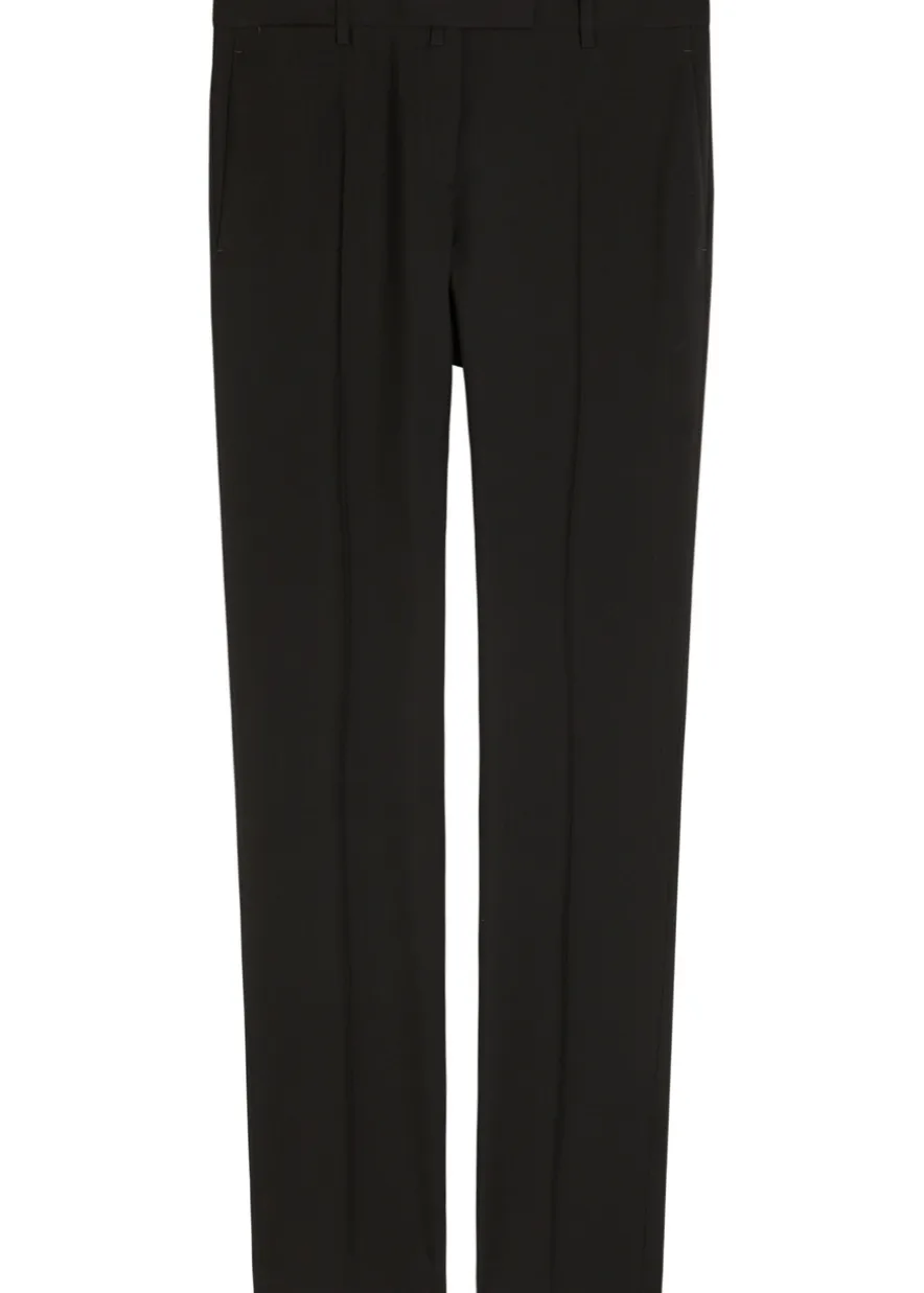 Erin straight-leg wool trousers