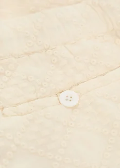Escobelle embroidered cotton shorts