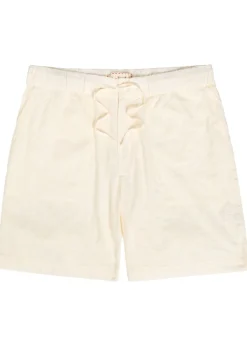 Escubelle embroidered cotton-blend shorts