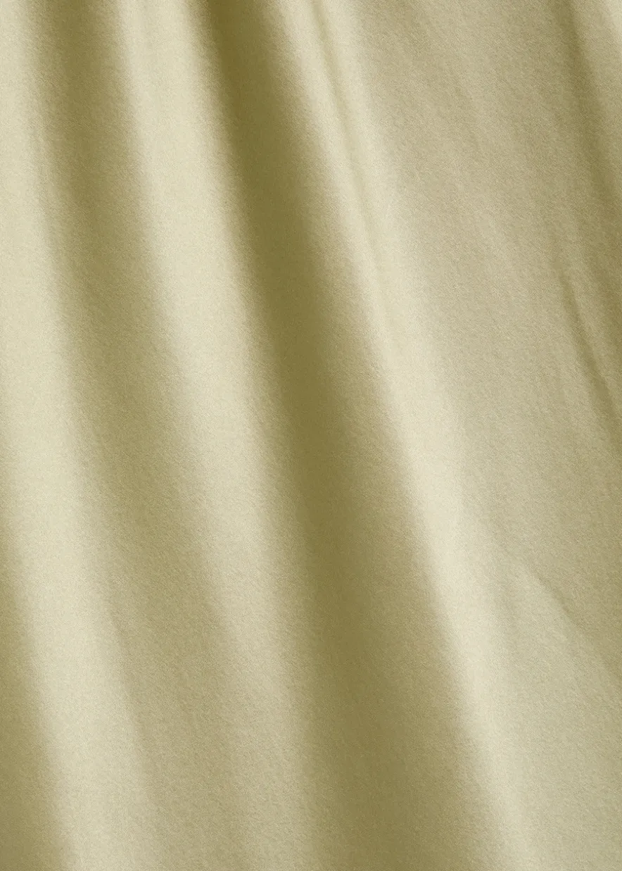 Esperanza ruffle-trimmed silk-blend maxi dress
