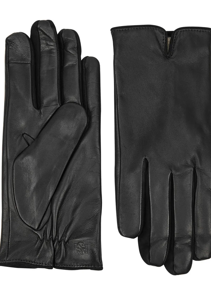 Essentials leather gloves