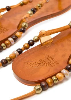 Esther beaded jelly sandals