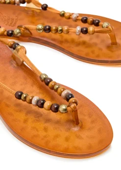 Esther beaded jelly sandals