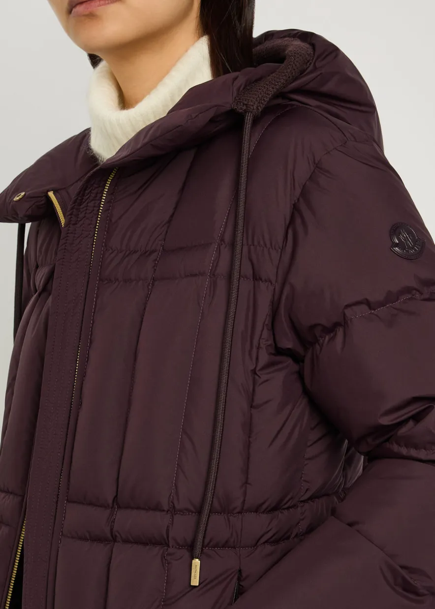 Estom padded drawstring shell jacket