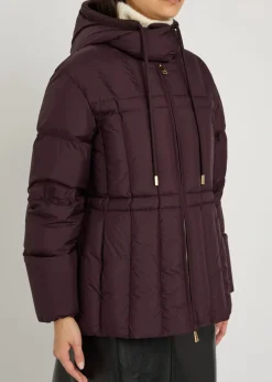 Estom padded drawstring shell jacket