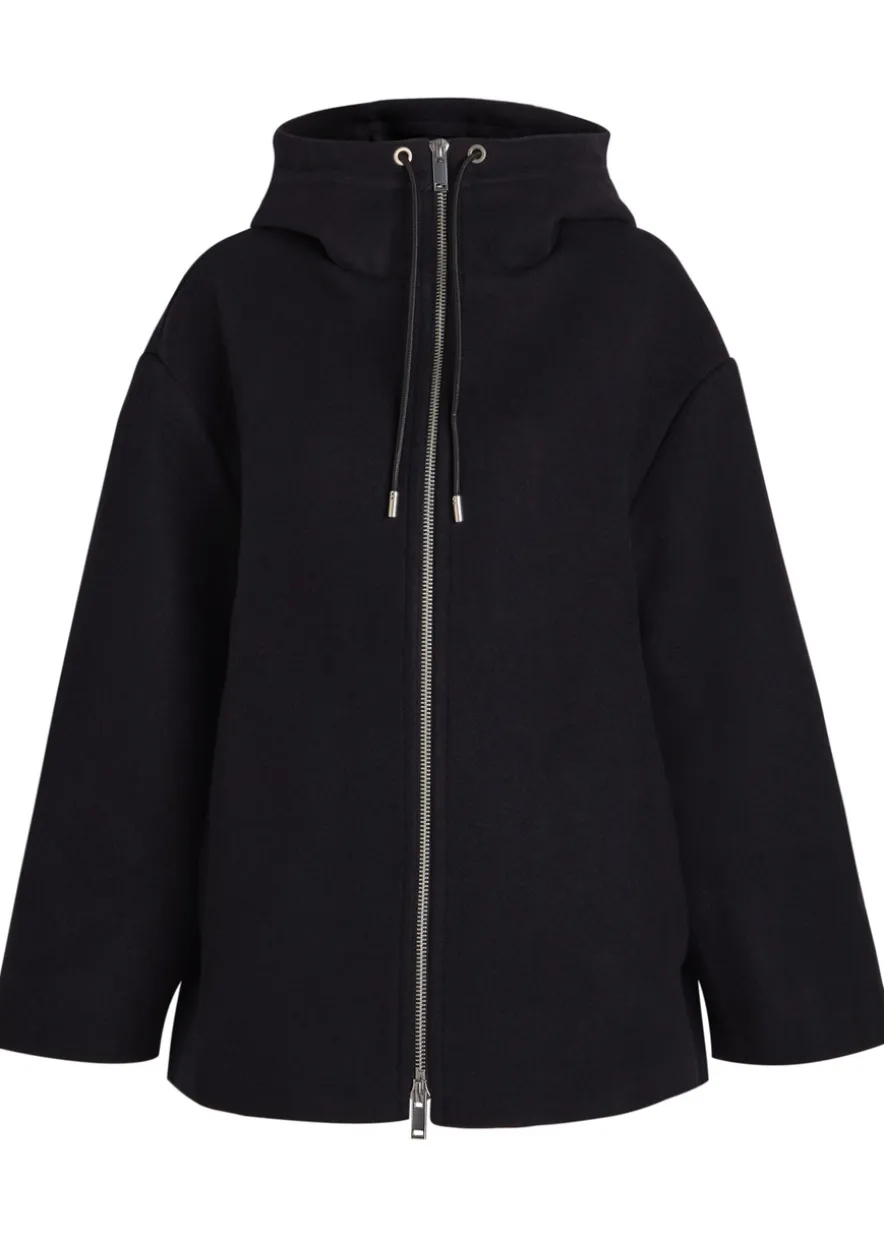 Etna hooded wool and cashmere-blend jacket
